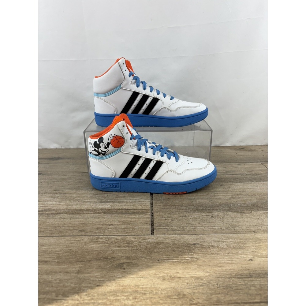 Adidas Hoops 3.0 x Disney Mid Mickey Mouse - GY6634 Men's 6.5 Women's 8